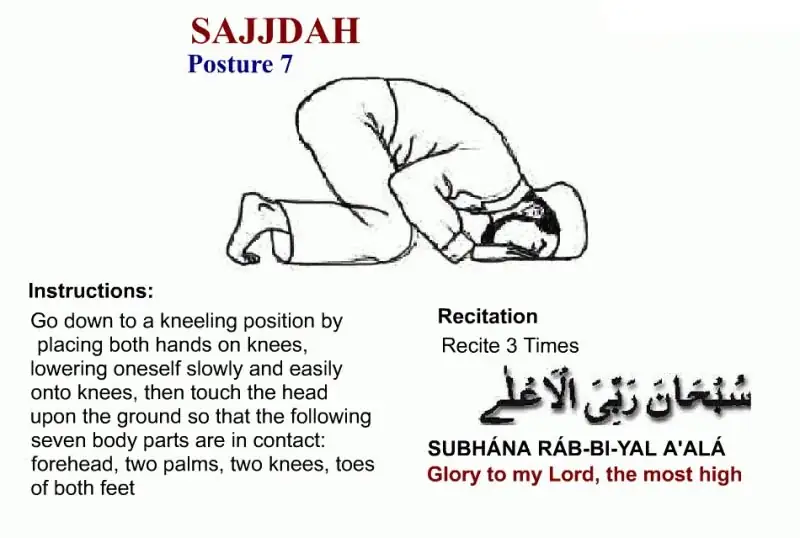 Second Sajdah — Repeated Prostration