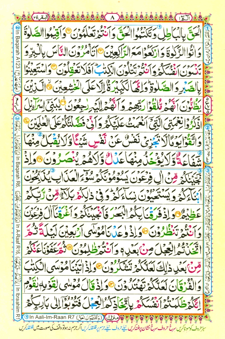 Holy Quran Para 1 (Alif Lam Meem) — Page 7 of 19